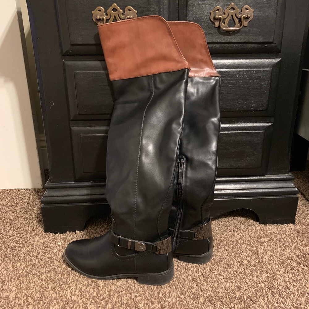 Knee high boots